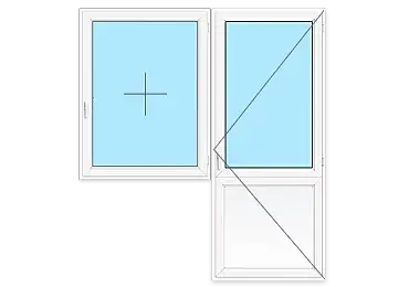 Балконный блок Rehau Thermo-Design